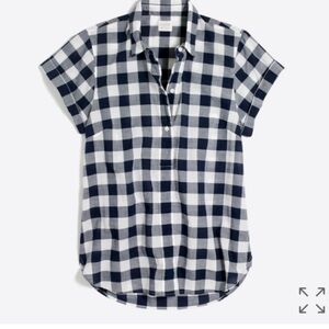 J. Crew Factory short sleeve button down